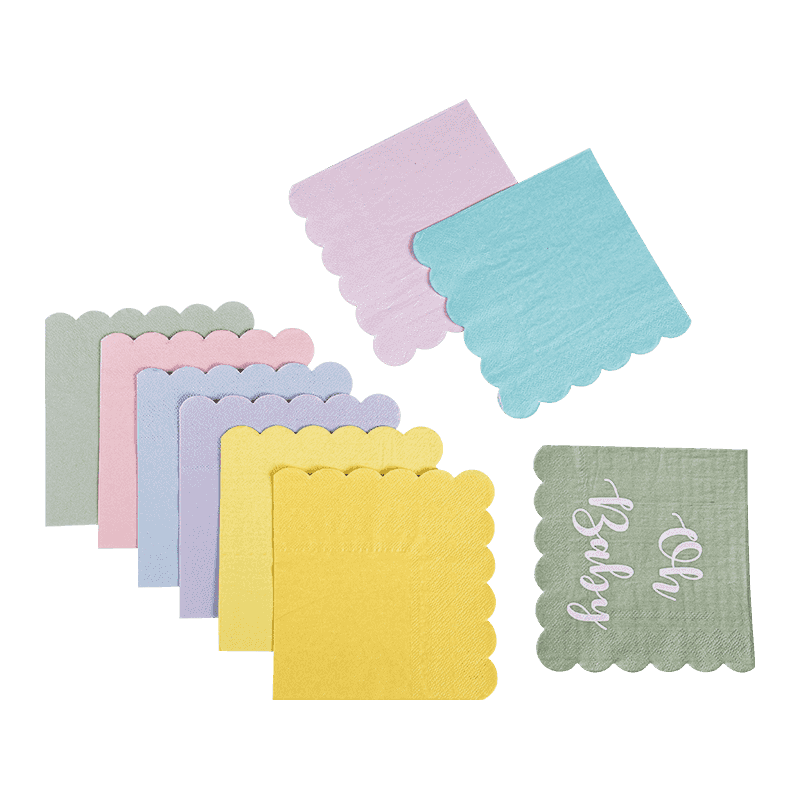 24x24 Tuala SJ6101 yang berkualiti tinggi berwarna-warni SJ6101