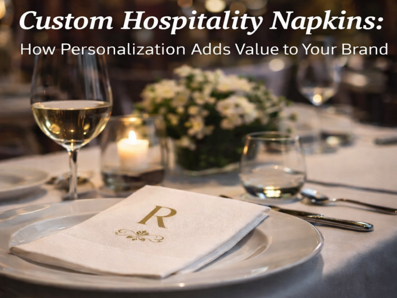 Napkin Hospitaliti Tersuai: Cara Pemperibadian Menambah Nilai pada Jenama Anda