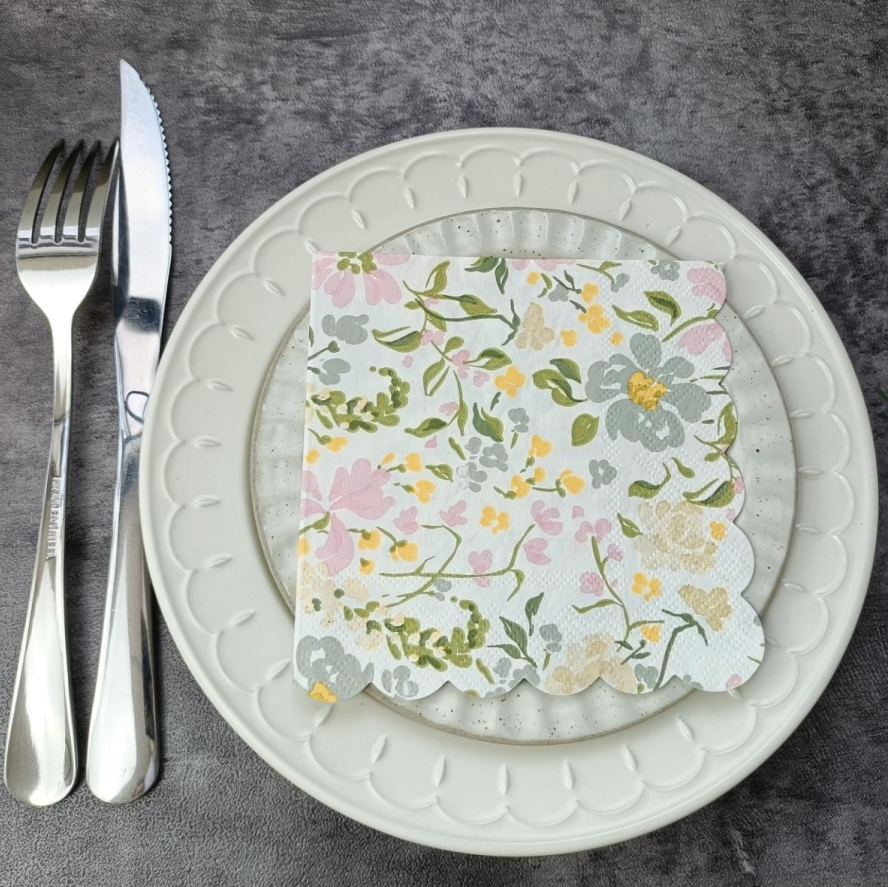 Napkin Die-cut Bercetak Tersuai dalam Warna Napkin Die-cut Bercetak Tersuai dalam Warna